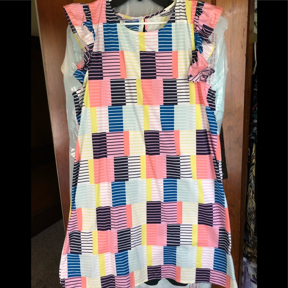 Michelle Mcdowell Vada ruffle shift dress